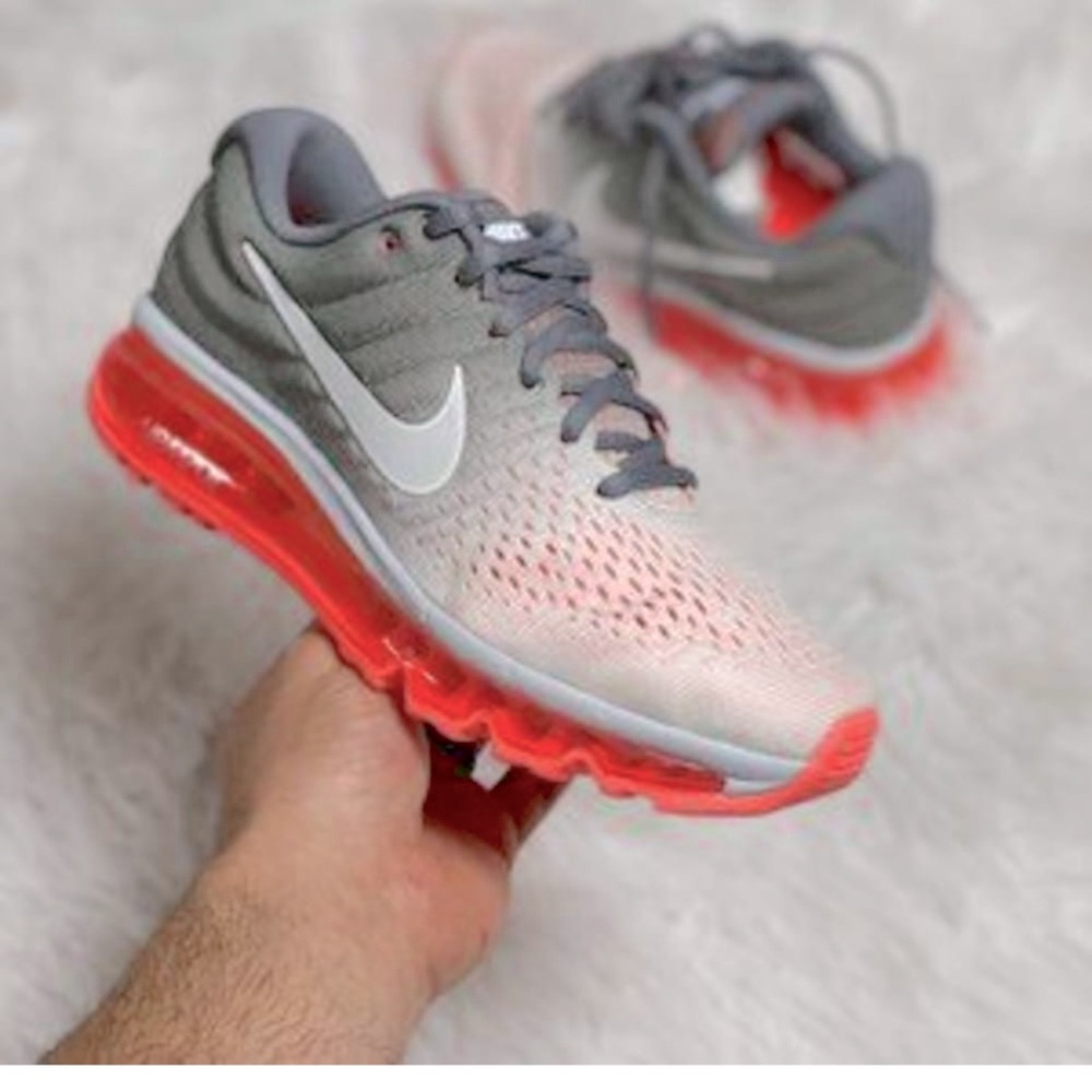 Nike Air Max 2017 Pure Platinum/White-Cool Grey Women's Size 8